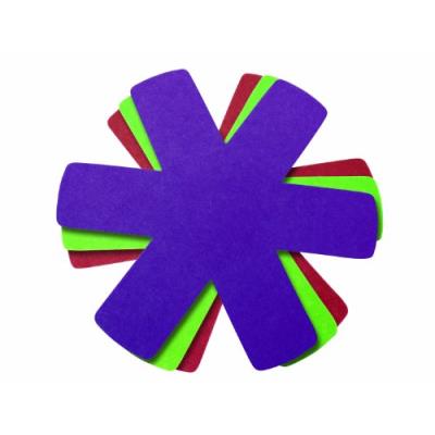 Tv top ventes 04444 bratmaxx protection pour poêles, 3 pièces