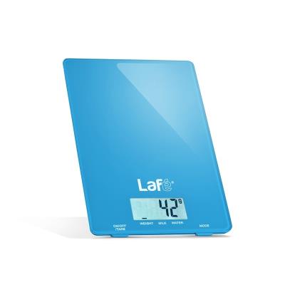 Lafe wks001.4 balance de cuisine électronique avec un design fin et élégant (bleu) lafwag44597
