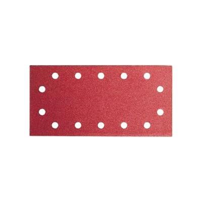 Bosch 2608605316 10 Feuilles Abrasives pour Ponceuses Vibrantes 115 X 230 Mm 14 Trous Grain 60