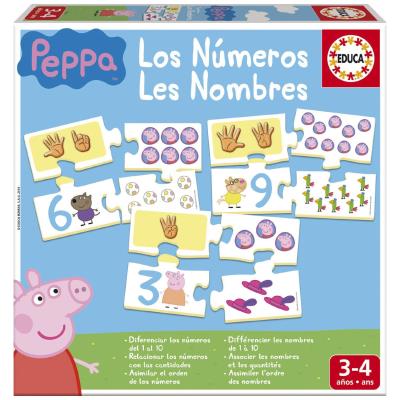 J'apprends les nombres : Peppa Pig Educa