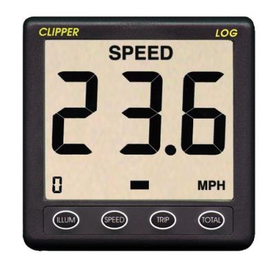 Nasa clipper indicateur de course, vitesse et distance gris foncé