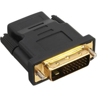 CY Câble HDMI vers DVI de 0,1 m DVI 24+1 Mâle vers HDMI Femelle Adaptateur Câble DVI vers HDMI pour PC Portable HDTV 