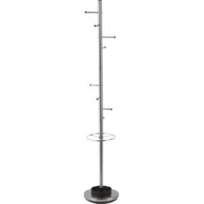 Porte manteau porte parapluie cactus acier brossÃ©