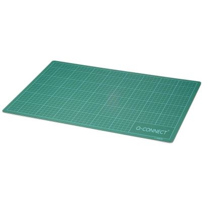 Q Connect Tapis de découpe A2 Vert