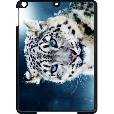 Coque pour apple ipad air tigre blanc yeux bleus