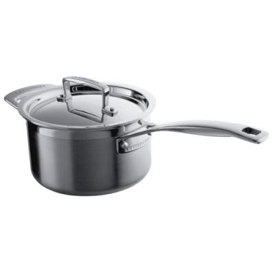 LE CREUSET MAGNETIK CASSEROLE + COUVERCLE DIAMÈTRE: 18 CM