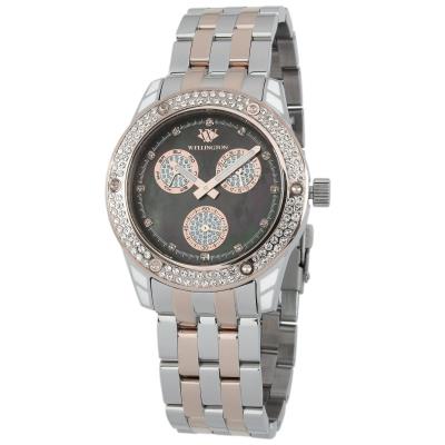 Montre Femme Wellington WN507-121B bracelet acier inoxydable