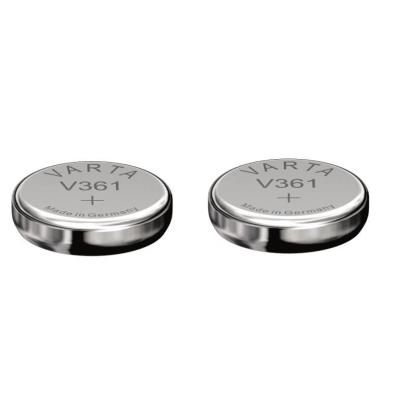 Varta 2 Piles oxyde argent V361 SR58 SR721W 361 1,55V