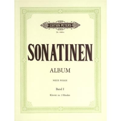 Partitions classique EDITION PETERS SONATINA ALBUM VOL.1 - PIANO Piano