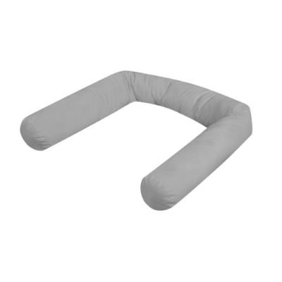 Julius zöllner tour de lit-coussin gris 180 cm