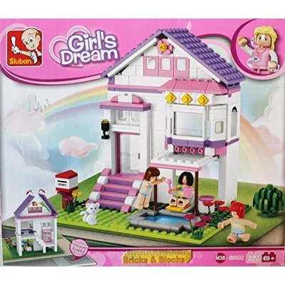 Jeu de construction SLUBAN Elements Girls Dream Series Maison de vacances
