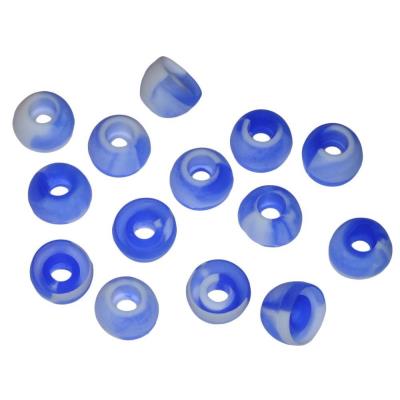 Xcessor Embouts de Remplacement en Silicone 7 Paires. Moyenne. Océan Bleu