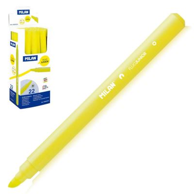 Feutre fluorescent large jaune
