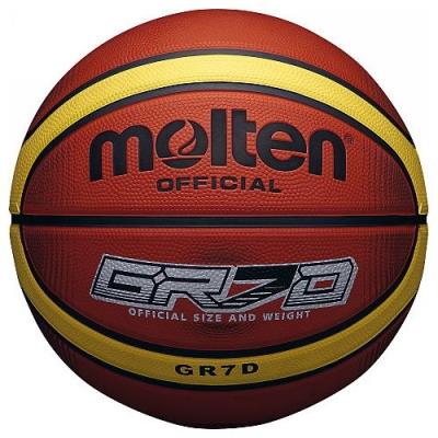 Molten 33 libertria rainure profonde original-ballon de basketball-marron-taille 6