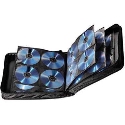 Hama CD Wallet Nylon 208 - portefeuille pour disques CD/DVD