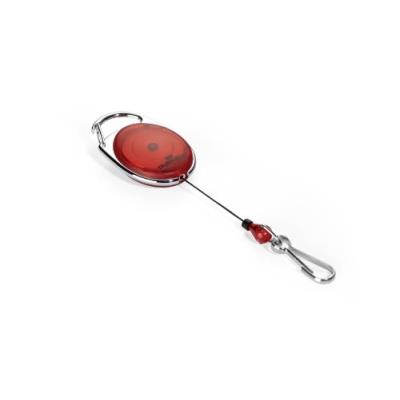 Durable 832703 Clip Ceinture Yoyo Avec Crochet Rouge