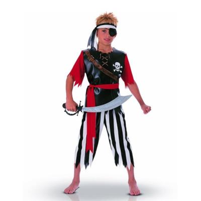 Déguisement : Pirate Noir - Taille 5-6 ans