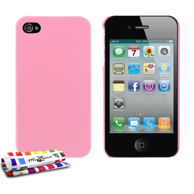 Coque Rigide Ultra-Slim Le Pearls Rose pour APPLE IPHONE 4