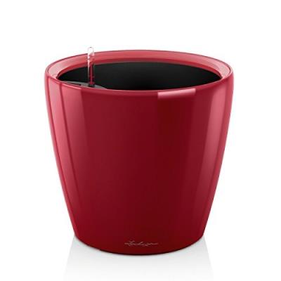 Lechuza Premium 21 Ls Classico Cache-Pot Rouge Écarlate Brillant