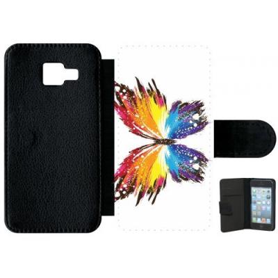 Etui samsung galaxy a3 2016 papillon multicolor