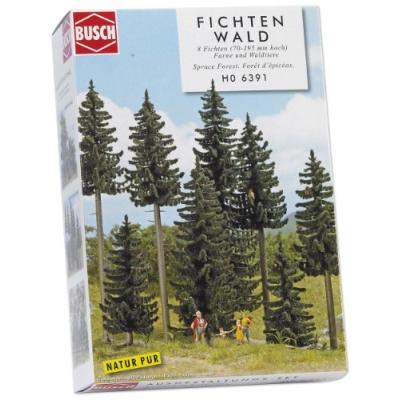 BUSCH ENVIRONNEMENT - BUE6391 - MODÉLISME FERROVIAIRE - FORET DE SAPINS