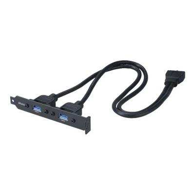 Akasa AK-CBUB17-40BK - USB-paneel - 40 cm