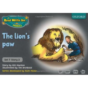 Read Write Inc. Phonics: Grey Set 7 Storybooks. The Lion's Paw Munton ...