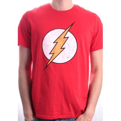 Flash T-Shirt Logo rouge (L)
