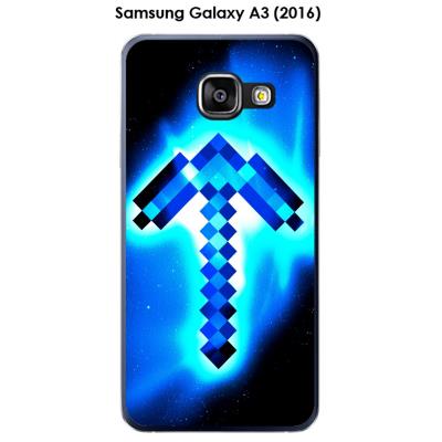 Coque Samsung Galaxy A3 (2016) - A310F design Minecraft - 3