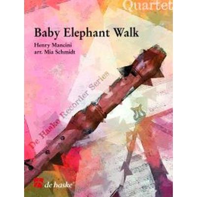 Partitions classique DEHASKE MANCINI H. - BABY ELEPHANT WALK - QUATUOR FLUTES A BEC Flûte à bec