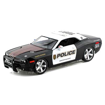 Modèle réduit voiture de police : collection special edition : 2006 dodge chellenger concept 1/18ème maisto