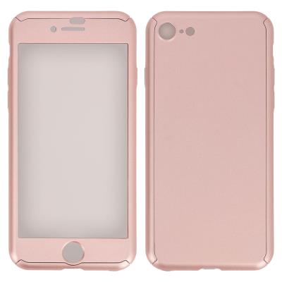 Wave Concept - Coque 360 En Rubber Pour Iphone 7 Rose Gold