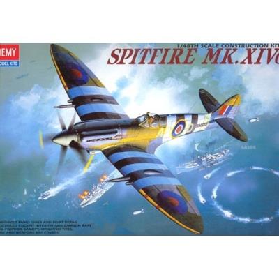 Maquette avion : supermarine spitfire mk.xiv-c academy