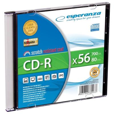 Cd-r esperanza [slim écrin 1 700 mo 56x argent] 2009 -