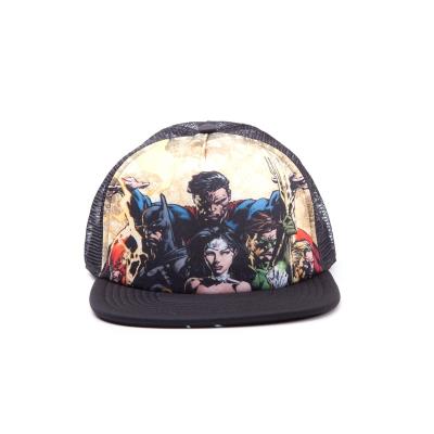 Justice League - Casquette trucker Characters Black