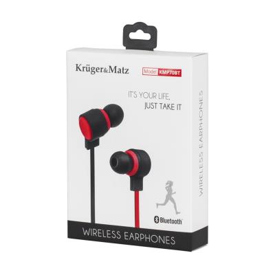 Écouteurs sans fil avec microphone kruger & matz kmp70bt lechpol