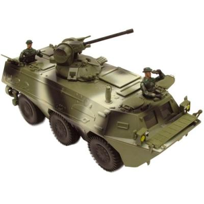PETERKIN - VÉHICULE DE GUERRE ET DEUX FIGURINES DE SOLDATS - WORLD PEACEKEEPERS INFANTRY FIGHTING VEHICLE (IFV)