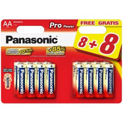 16 Piles Pro Power LR06 8+8 gratuites
