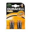 Pack de 4 piles Duracell AAA Plus LR03