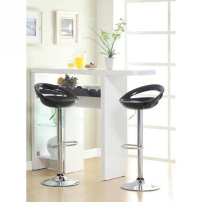 Moon Lot De 2 Tabourets De Bar Noirs
