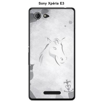 Coque Sony Xpéria E3 - Le cheval et le taureau