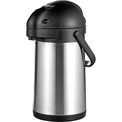 Esmeyer 305-039 stream bouteille isotherme avec pompe de distribution acier inoxydable double paroi 32,7 x ø 15 cm volume 1,9 l
