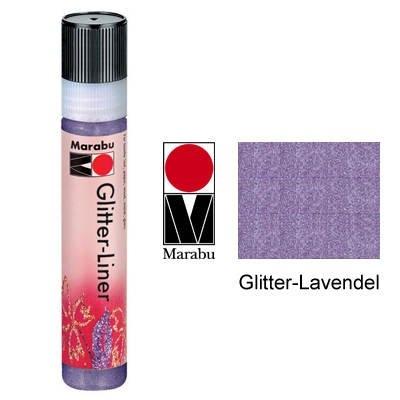 Liner paillettes violet marabu 1803 09 507