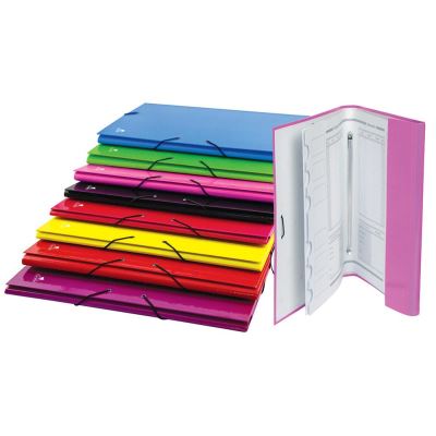 Classeur classeur en carton doublée assort.