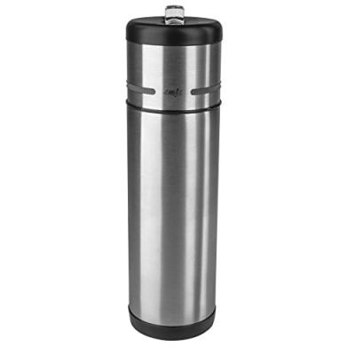 Emsa 509241 mobility - gourde isotherme acier inoxydable embout pour boire intégré 500 ml acier/noir/anthracite