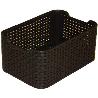 Curver - Panière de rangement aspect bois 18 L