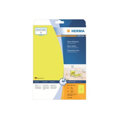 HERMA Special - fluorescente labels - 20 etiket(ten)