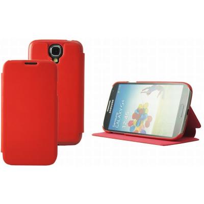Etui Flip Case pour Samsung Galaxy S4 Rouge