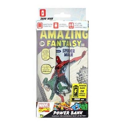MARVEL - POWER BANK 2600 mAh - Spiderman