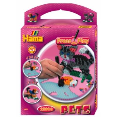 HAMA - 6602 - LOISIR CRÉATIF - BOÎTE: ANIMAUX SYSTÈME PRESSER